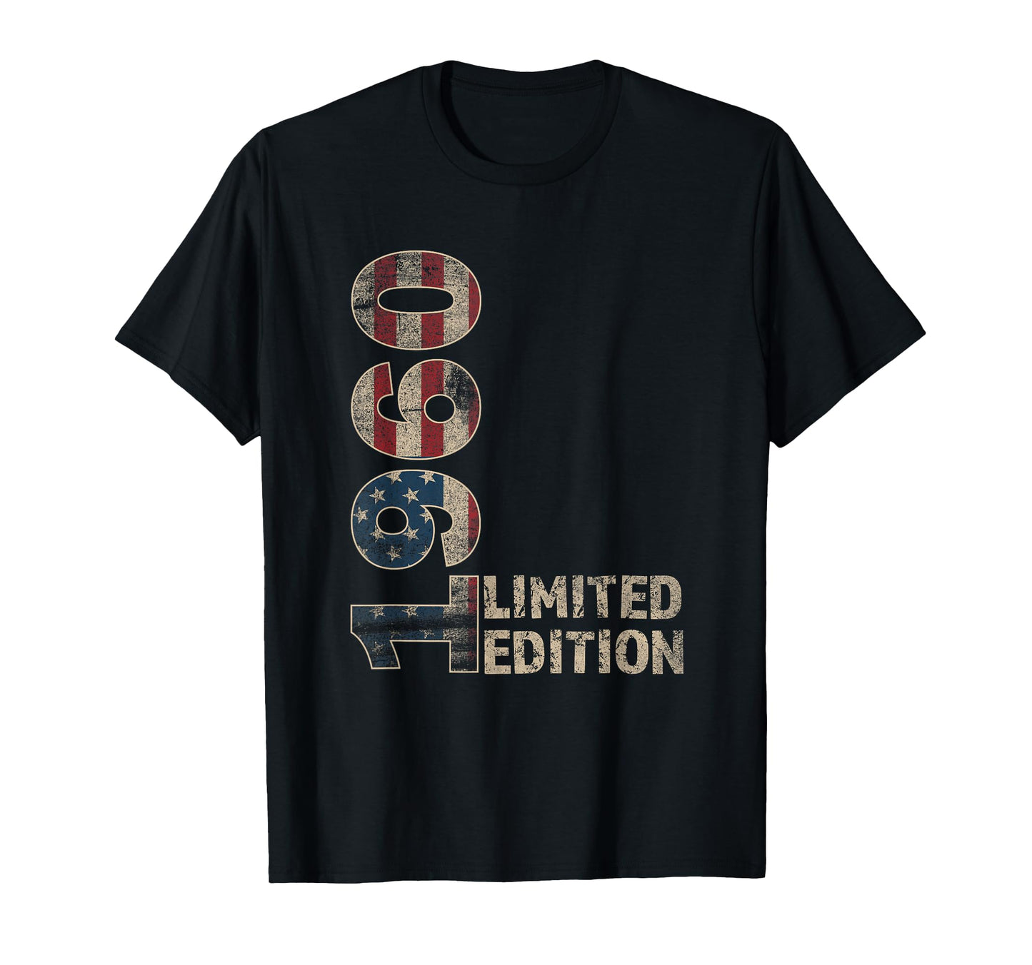 65th Birthday Gift men Vintage born 1960 turning 65 Year Old T-Shirt