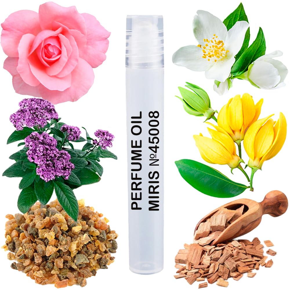 MIRIS No. 45008, Inspired by Prives Psychedelic Love, Long-Lasting Unisex Perfume Oil for Women & Men Roll-On, Rollerball 0.34 Fl Oz / 10 ml