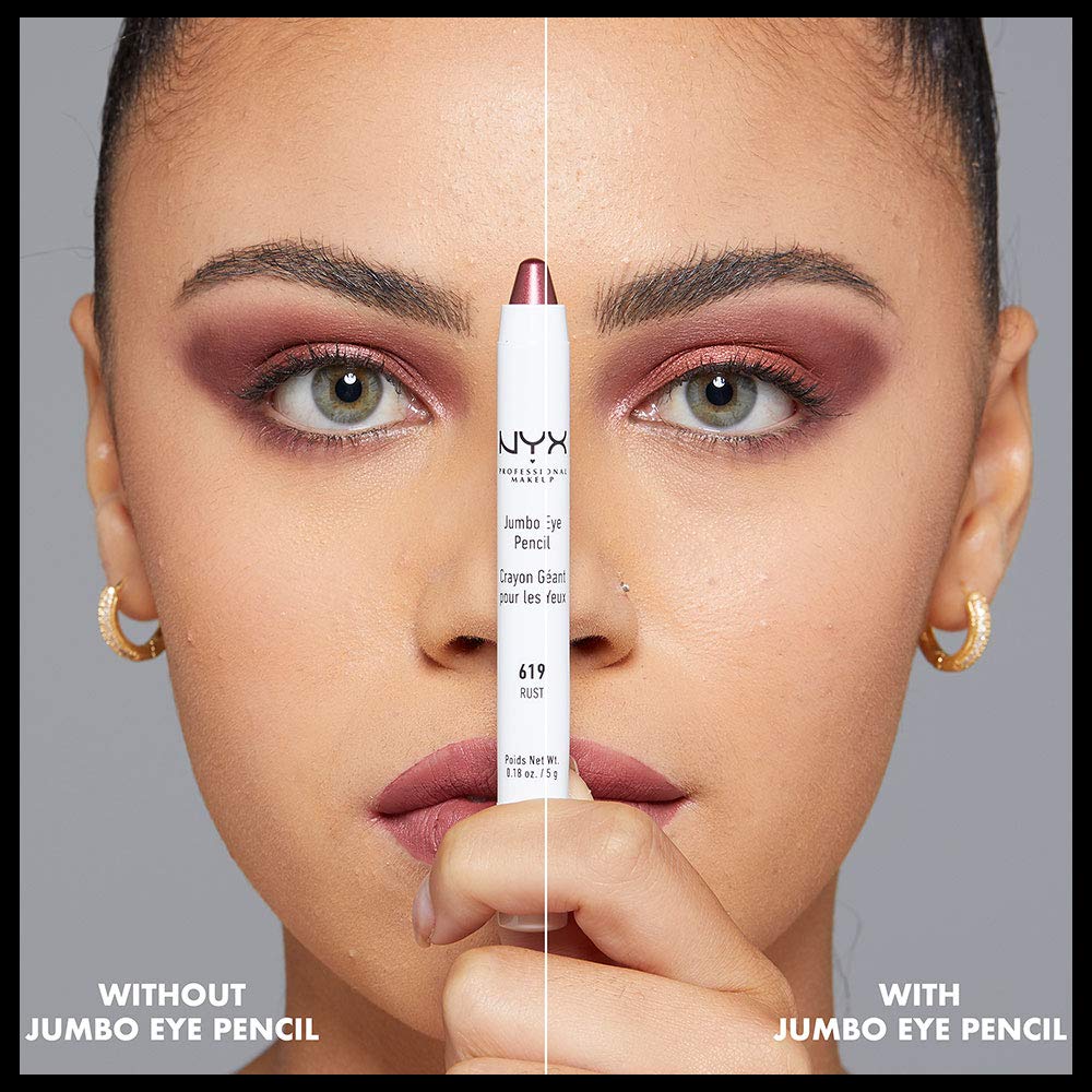 NYX PROFESSIONAL MAKEUP Jumbo Eye Pencil, Eyeshadow & Eyeliner Pencil - Rust