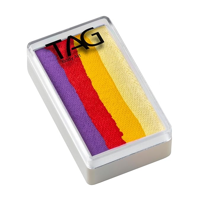 TAG Face and Body Paint - 1 Stroke Split Cake 30g - Pansy