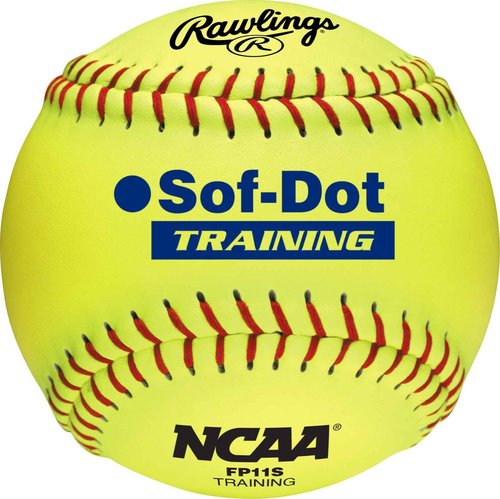 Rawlings | NCAA Soft Poly-Core Fastpitch Training Softballs | 11" & 12" Options | (Pack of 12)