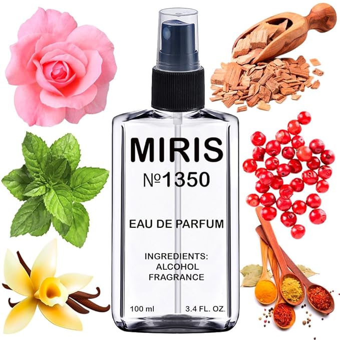 MIRIS No. 1350, Inspired by Allure Sensuelle, Long-Lasting Eau de Parfum for Women, Spray 3.4 Fl Oz / 100 ml