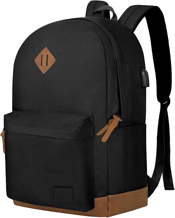 Goloni Classic Backpack with USB Charging Port,Water Resistant Anti-Theft Travel Backpack for Men & Women,Laptop Backpack,...