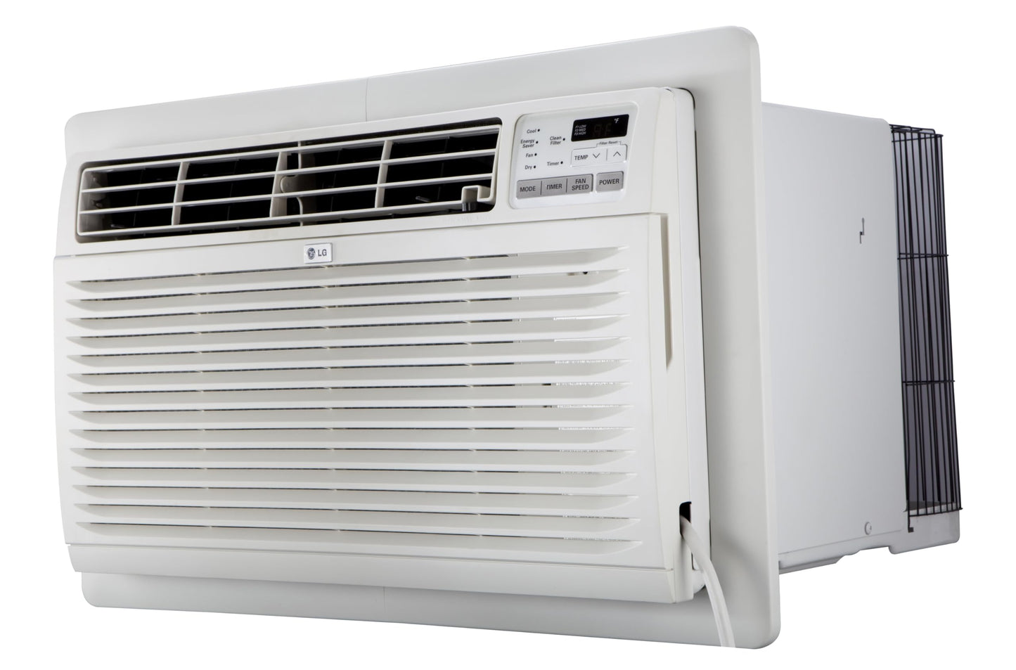 Lg 9,800 Btu Through-The-Wall Air Conditioner, Cools 450 Sq.Ft. (18 X 25 Room Size), Electronic Control With Remote, 2 Cooling