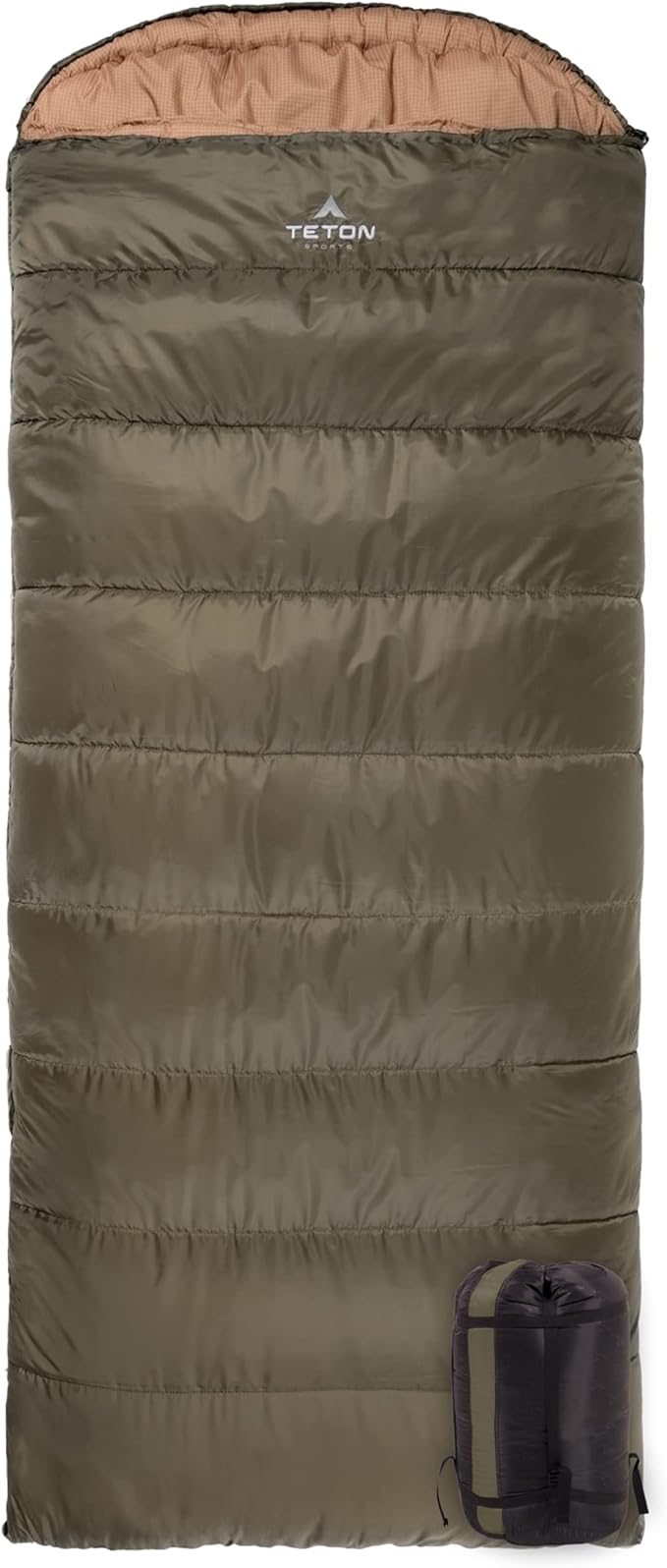 Teton Celsius XL, 25F, 20F, 0F Degree Sleeping Bags, All Weather Warm Sleeping Bag for Adults and Kids, Camping Season, Co...
