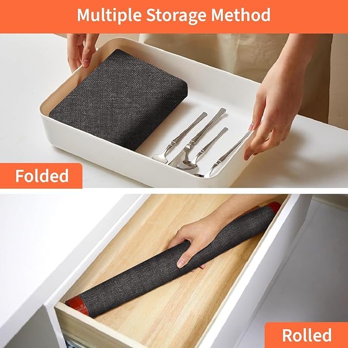 Silicone Baking Mat - Non Slip Silicone Baking Sheet, Non Stick Reusable Silicone Mats for Baking, Oven Liner, Counter Mat - Half Sheet Baking Mat(2, 16 * 12)