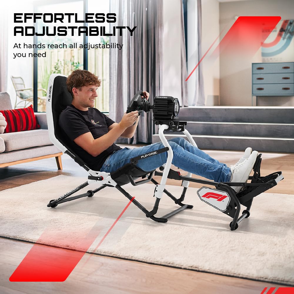 Playseat® Challenge DD - F1® Edition, Foldable Racing Simulator Cockpit, Direct Drive, Logitech, Thrustmaster, Moza, Fanatec, Formula Racing Simulator