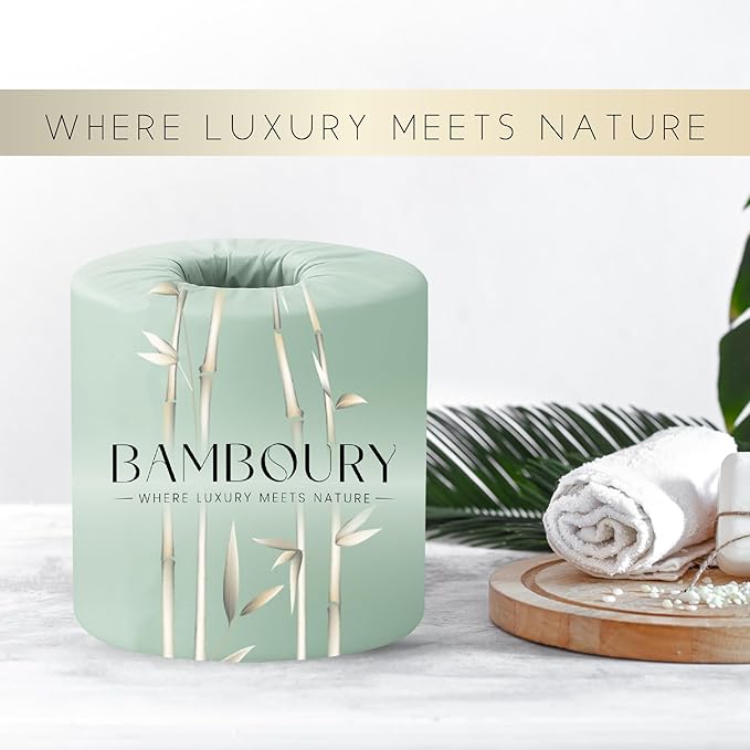 Bamboo Toilet Paper - Premium & Luxurious Eco Choice – FSC Certified, BPA Free, Biodegradable Packaging (24 Pack)