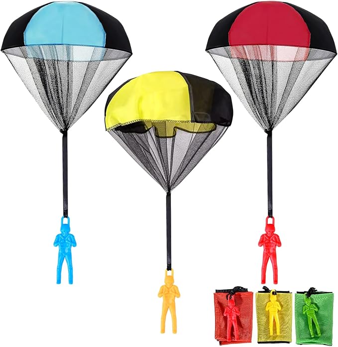 Valentines Day Gifts for Kids Parachute Toys: Easter Basket Stuffers Outdoor Toys, Birthday for Teenagers 3 4 5 6 7 8 9 10...