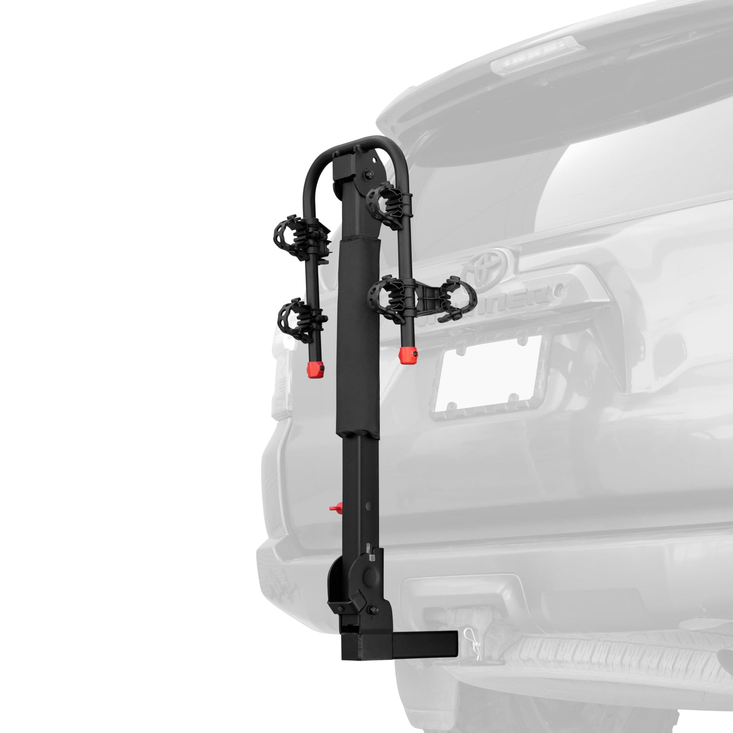 Retrospec Lenox Plus Hitch Mount Bike Rack for Cars Trucks and SUVs | Anti-Wobble Hitch Tightener | Quick-Tilt Trunk Access | Fits 2, 3 or 4 Bikes with 2" Receiver