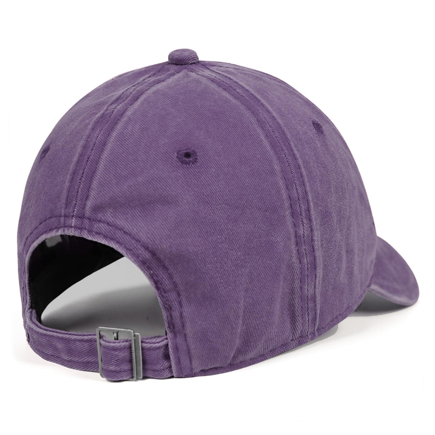 50th Birthday Gifts for Her Him Vintage 1975 Embroidered Black Baseball Cap Women Men (Purple)