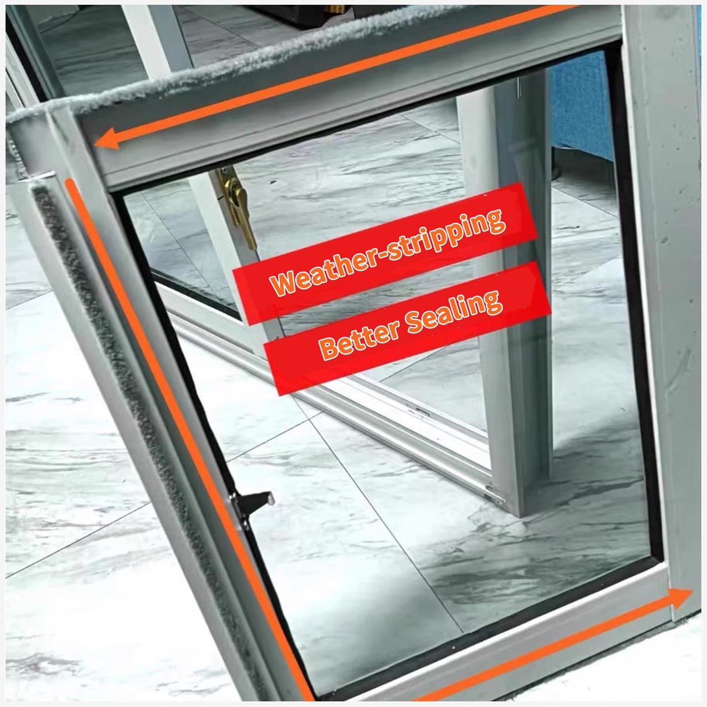 SHZYJBRY Home Windows Replacment, 15.75 x 23.62IN Aluminum Alloy Frame White Sliding Window, Basement Window Mobile Home House Window for Ventilating
