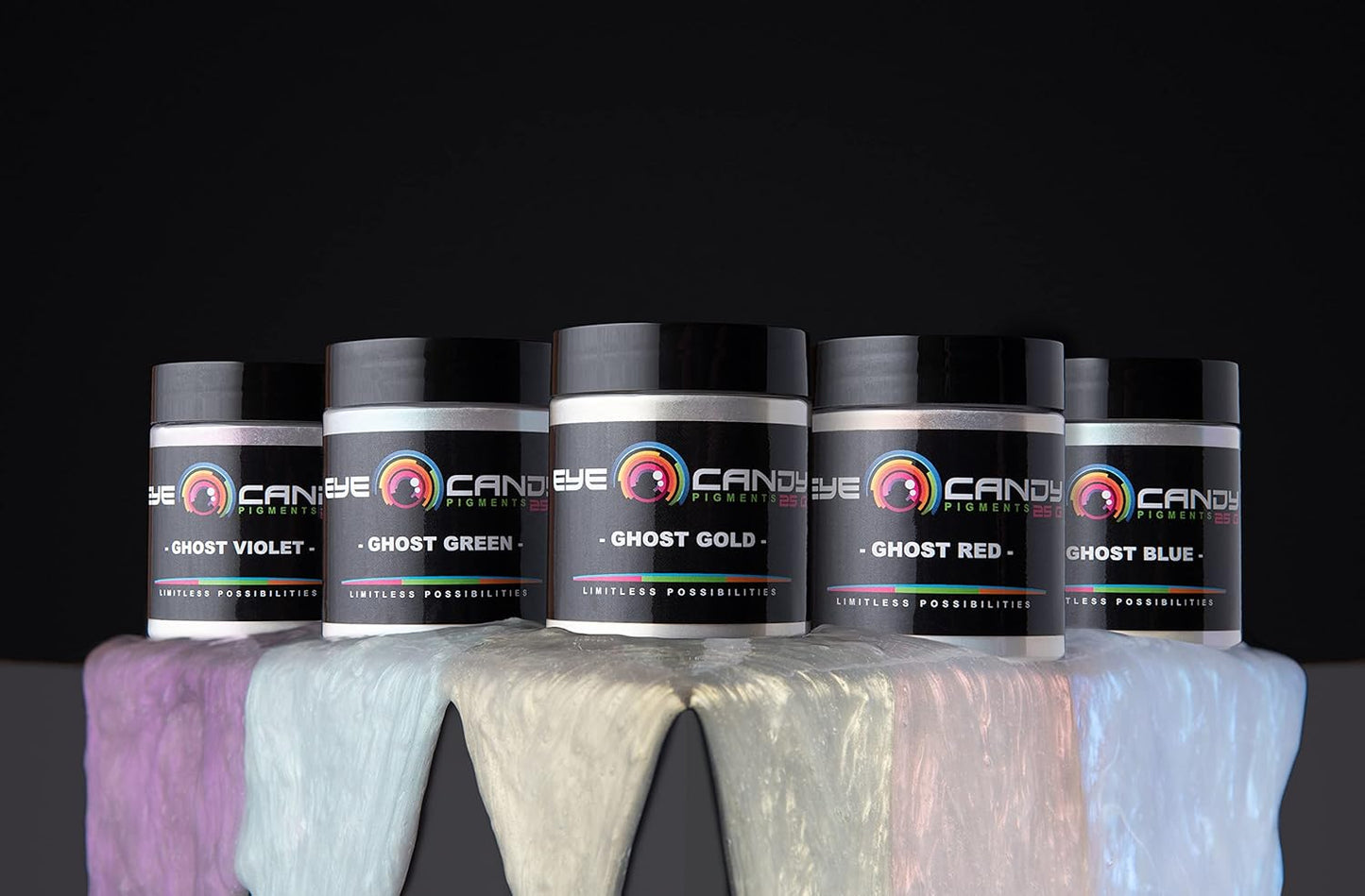Eye Candy Premium Mica Powder Pigment “Galactic Ghost Green” (25g) Multipurpose DIY Arts and Crafts Additive | Woodworking, Bath Bombs, Resin, Epoxy, Soap, Nail Polish, (Galactic Ghost Green, 25G)
