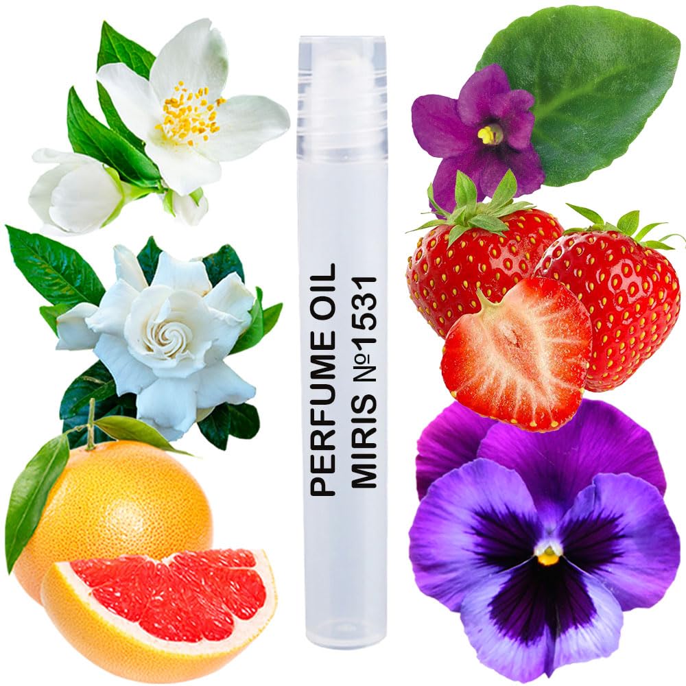 MIRIS No. 1531, Inspired by Daisy, Long-Lasting Perfume Oil for Women Roll-On, Rollerball 0.34 Fl Oz / 10 ml