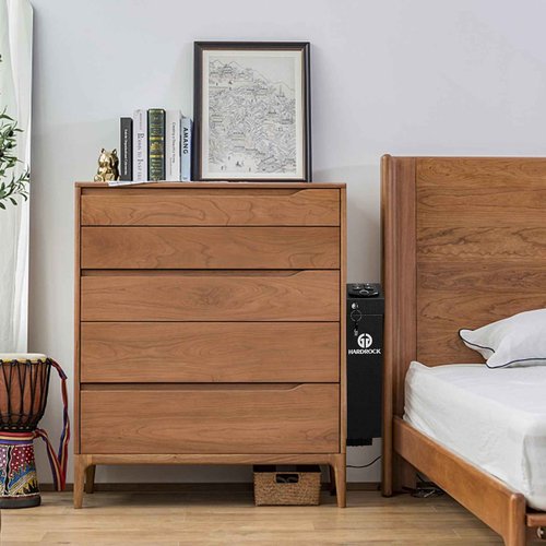 HARDROCK Gun Safe for Pistols, Biometric Wall Mounted Handgun Safe Box for Desk, Bedside,Truck，Drop Down Quick Access Security Safe with Fingerprint Keypad Lock for Home nightstand