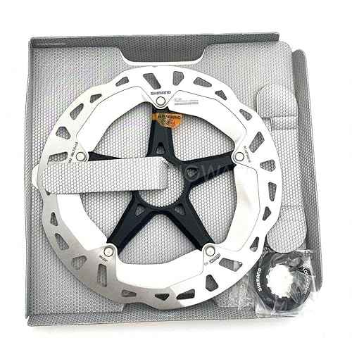 SHIMANO Deore XT RT-MT800 disc rotor with internal lockring, Ice Tech FREEZA, 180 mm, IRTMT800MI, Silber