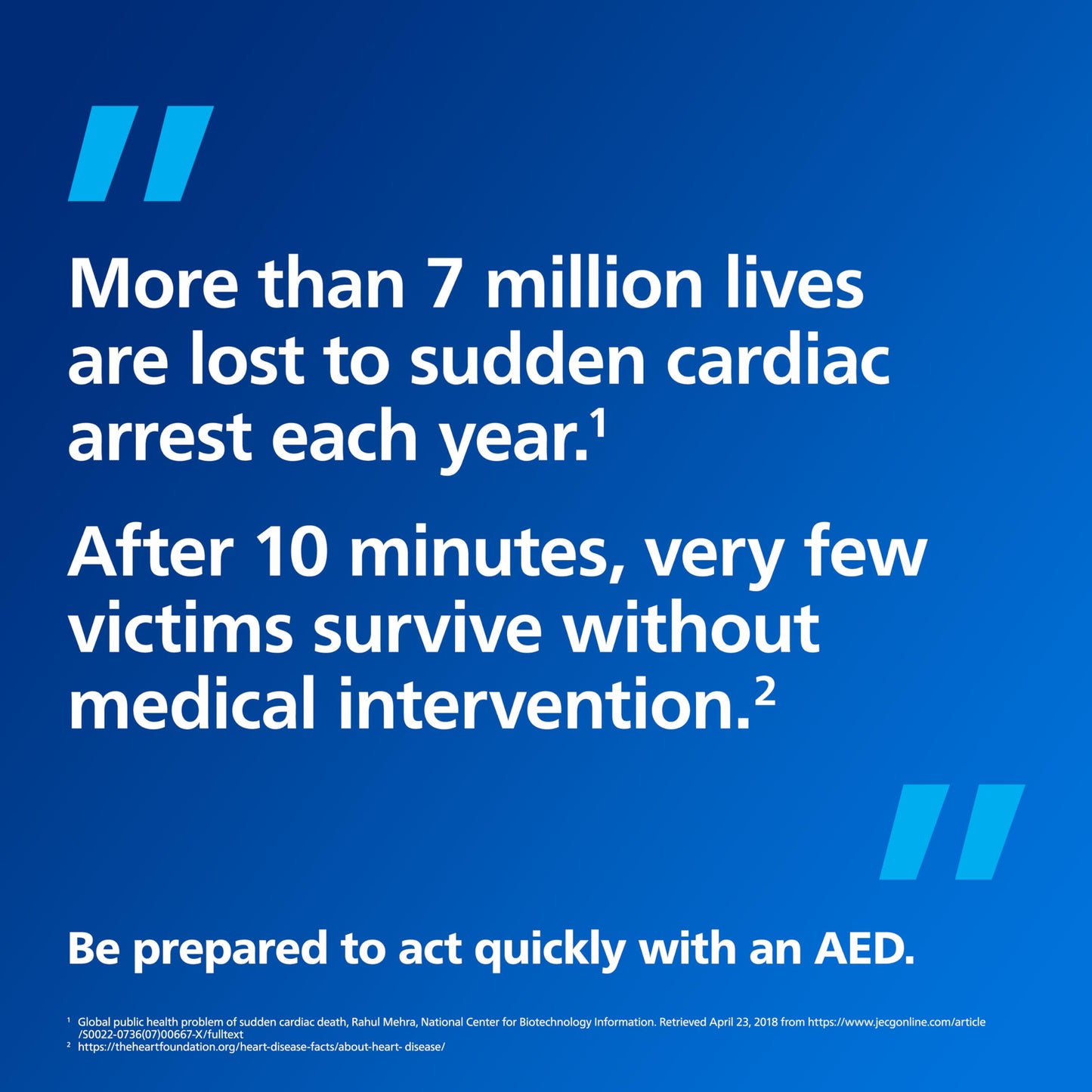 Philips HeartStart AED Defibrillator Adult SMART Pads Cartridge, M5071A
