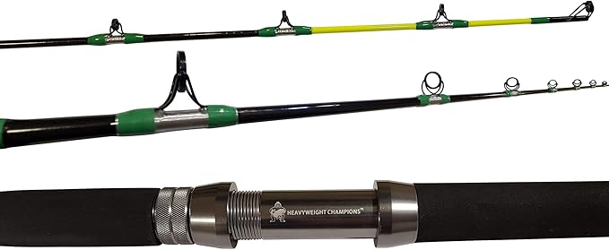 Catfishing Rod, Master Series Chop Stick, 1-Piece Casting Catfish Rods for Baitcasting Fishing, Medium Heavy, 7’6”