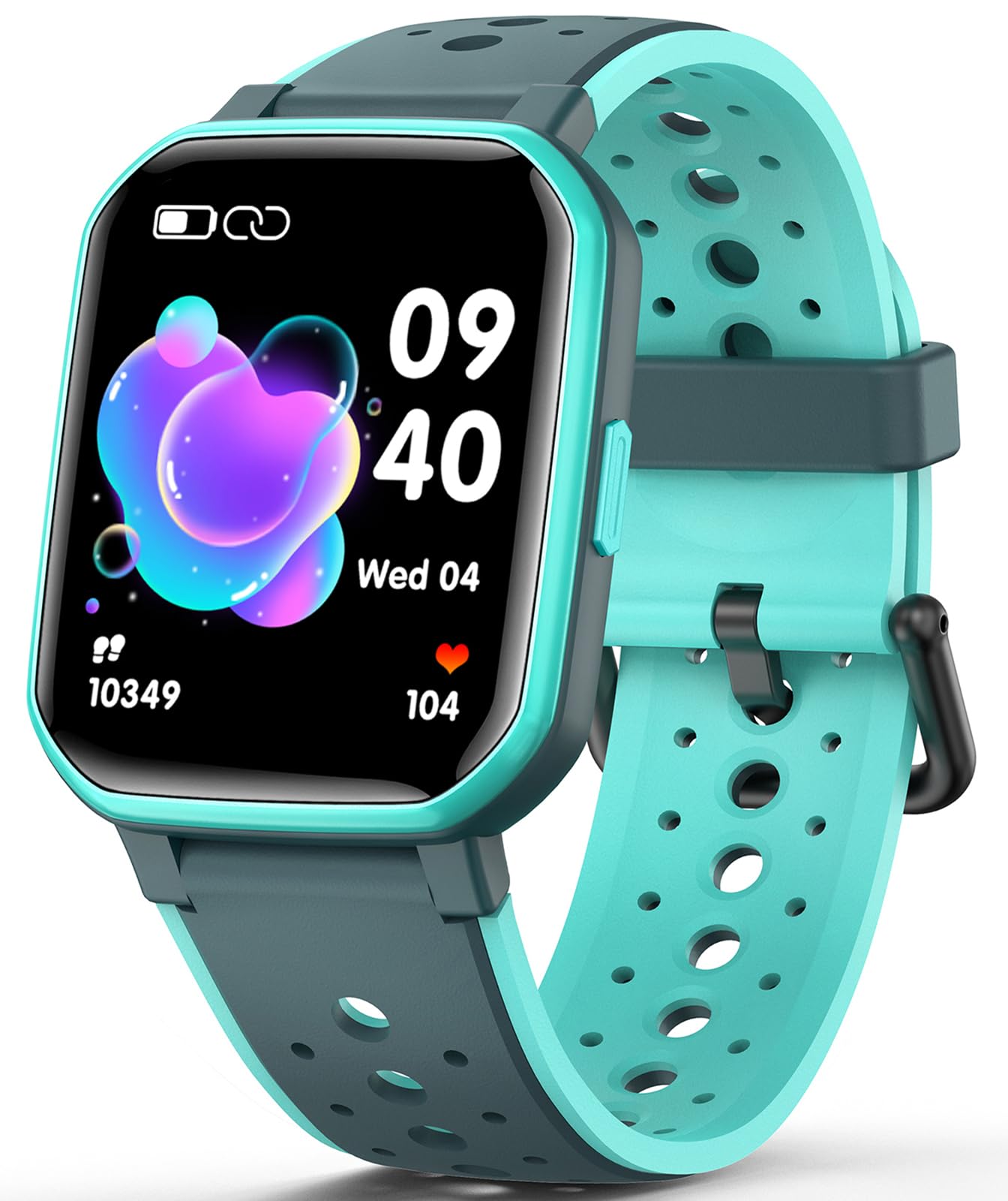 JOYELE Smart Watch for Kids Teens, No Phone Needed Fitness Tracker Boy Girls Watch with 19 Sport Modes, Pedometer, Sleep Monitor, Kids Watch Birthday Gifts Toy Gift for Girls Boys 6-16 (Green)