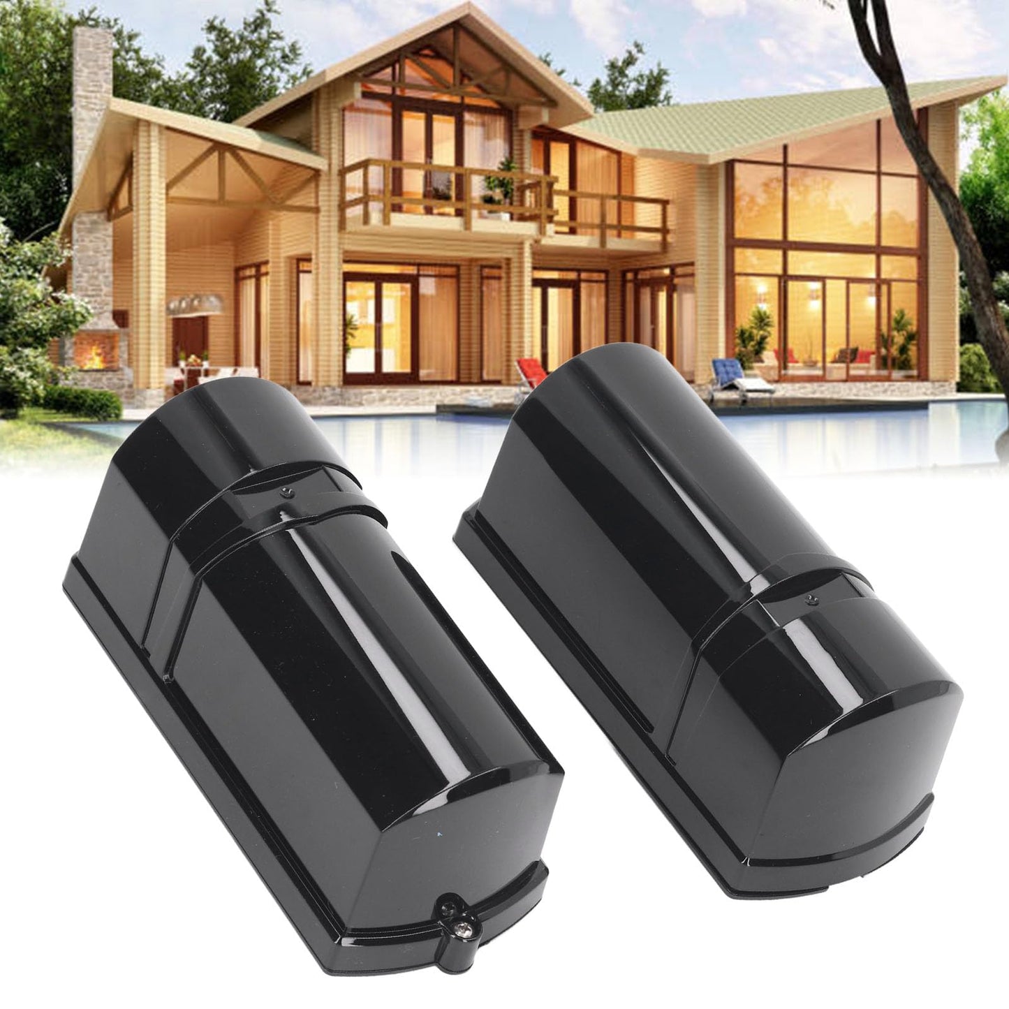 Active Infrared Sensor, 180° Horizontal Alignment High Temp Resistance AC12‑18V DC12‑24V Infrared Barrier Detector 50-700ms for School Factory