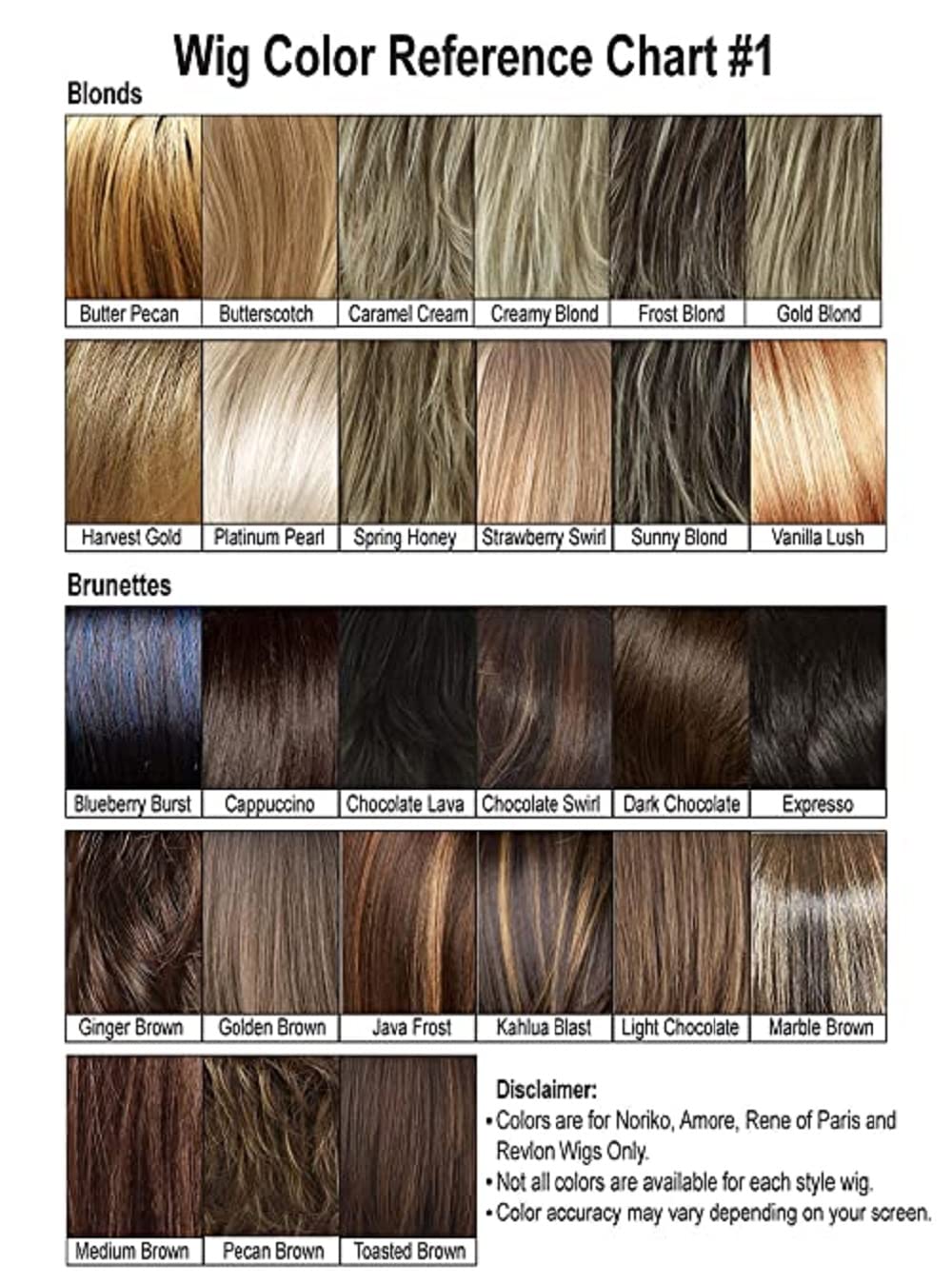 Noriko Sky Synthetic Wig by Rene of Paris and Wig Lift Comb - Expresso - Bundle 2 Items