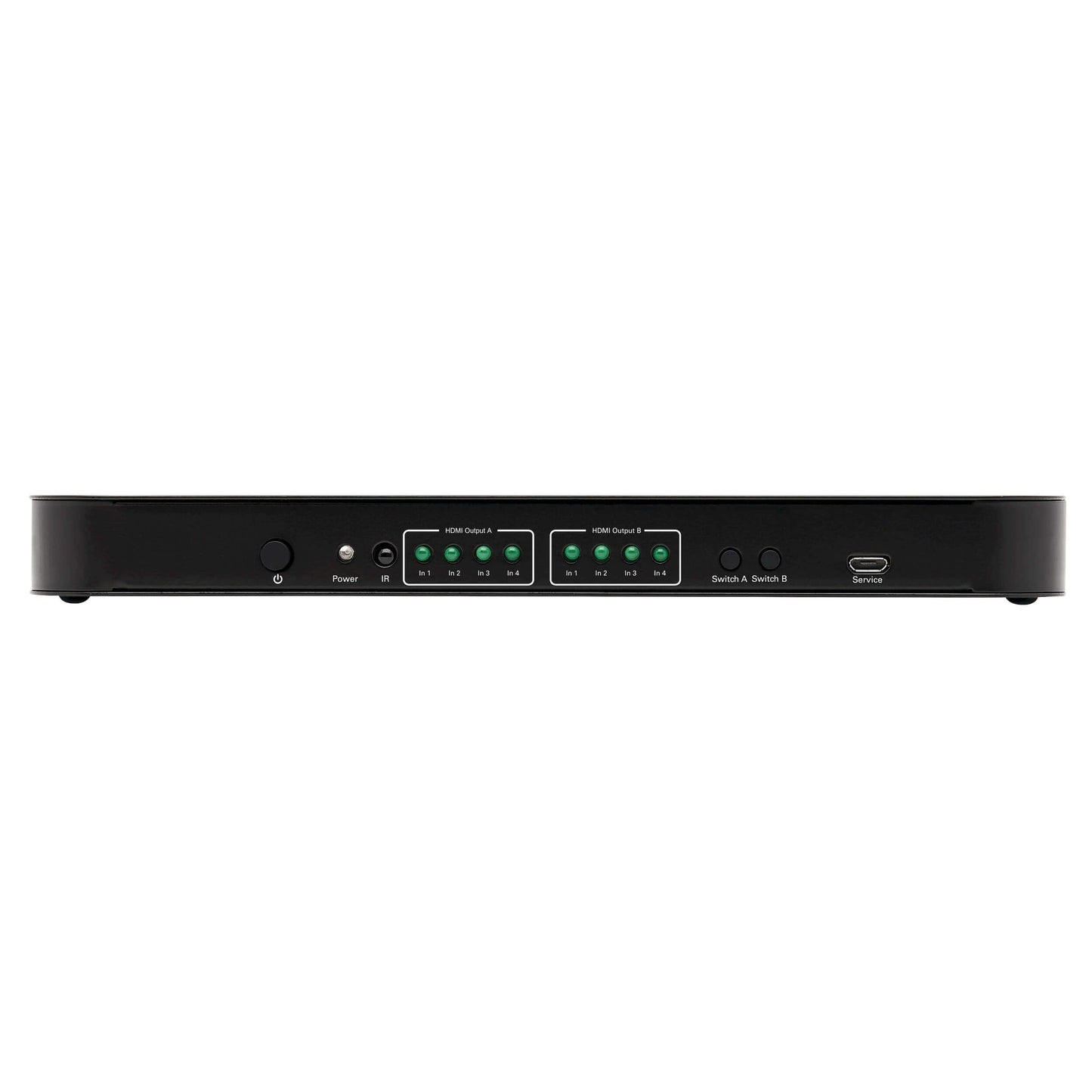Tripp Lite 4X2 Hdmi Matrix Switch/Splitter With Audio Extractor 4K @ 60Hz (B118-2X4-4K-A)