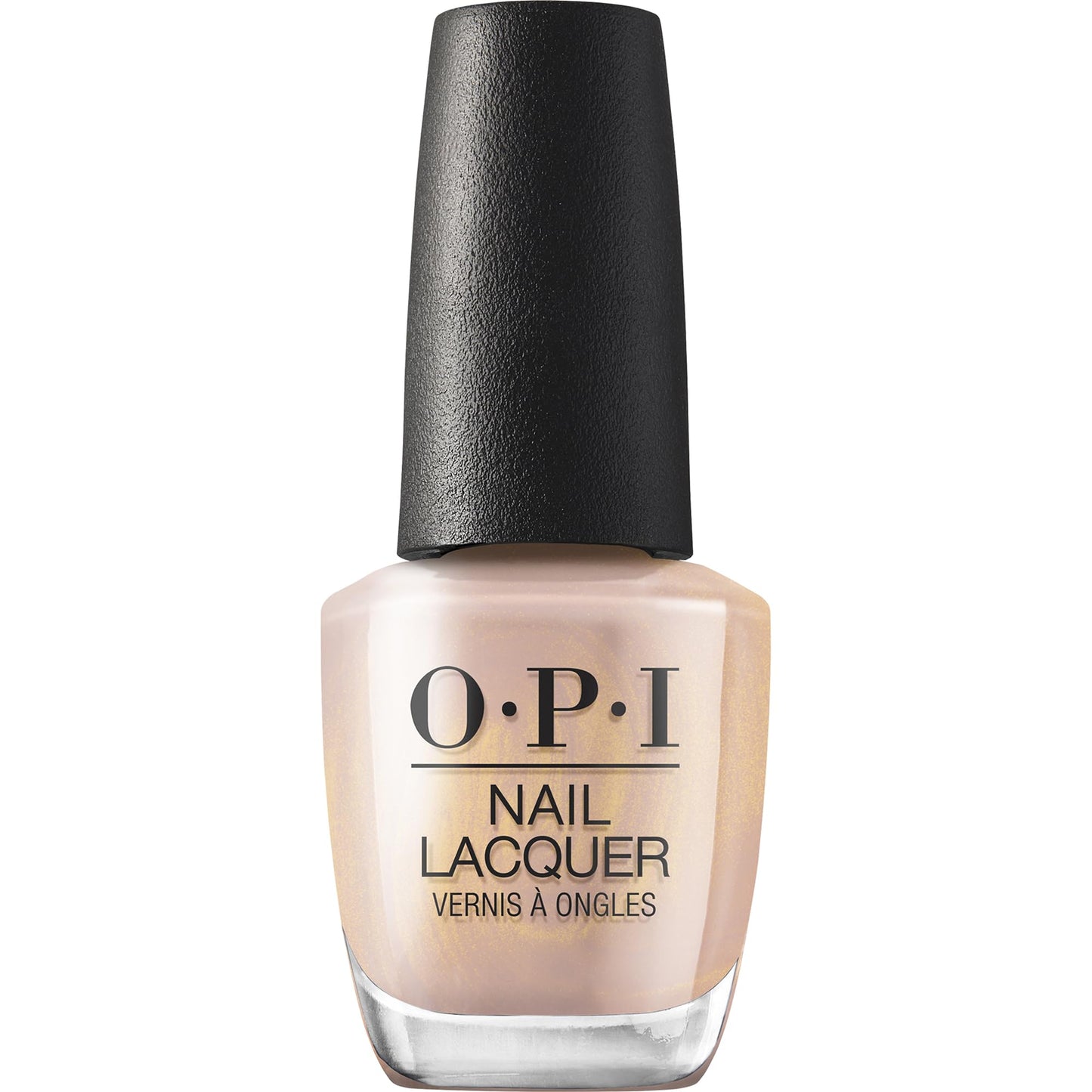 OPI Nail Lacquer Mirror, Mirror on the Awe | Sheer Pastel White Shimmer Chip Resistant Nail Polish | OPI'm Dreaming Collection