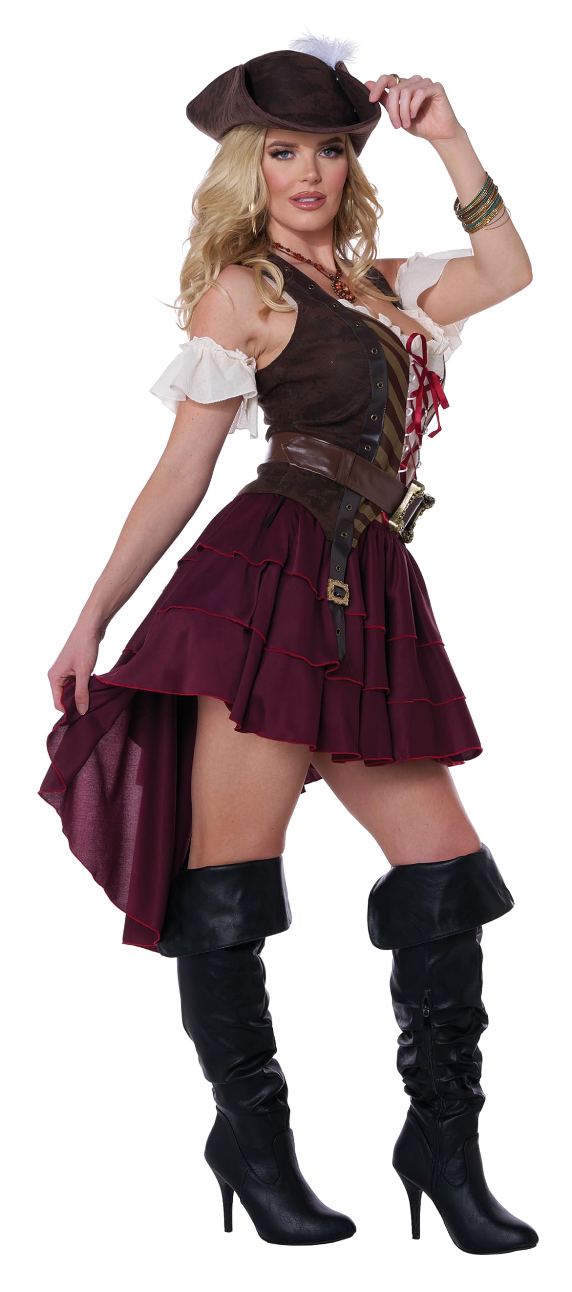 California Costumes Sexy Swashbuckler Captain Costume X-Small Multi