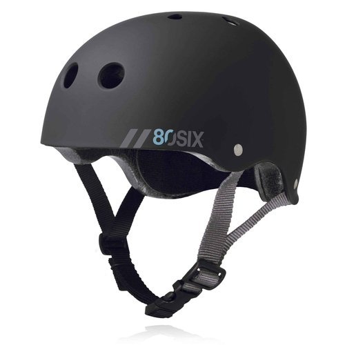 Razor AW Kick Scooter and 80Six Dual Certified Kids Helmet Bundle for Ages 8+