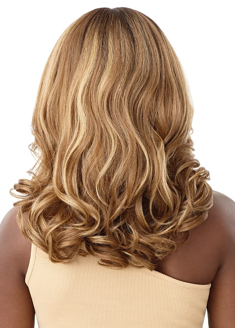 Outre Melted Hairline HD Lace Front Wig VANYA (DR GINGER BROWN)
