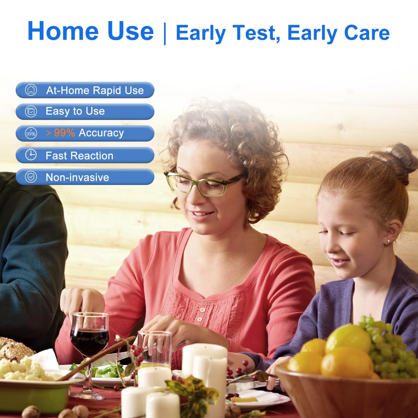 H Pylori Test Kit - 2 Pack Stool Antigen Self-Test for Home Use, 99% Accurate Helicobacter Pylori Test, Fast 8–20 Min Results, Easy to Use & Read H. Pylori Testing Kit