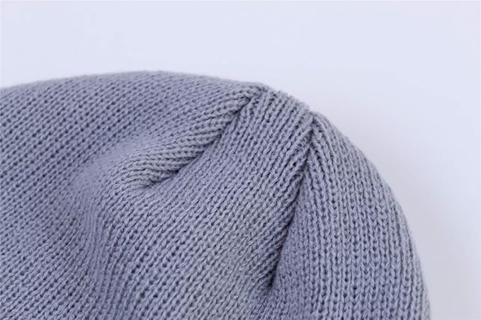 Connectyle Men's Knit Winter Hat with Ear Flaps Fleece Lined Beanie Warm Knitted Skull Cap Beanies Watch Hat