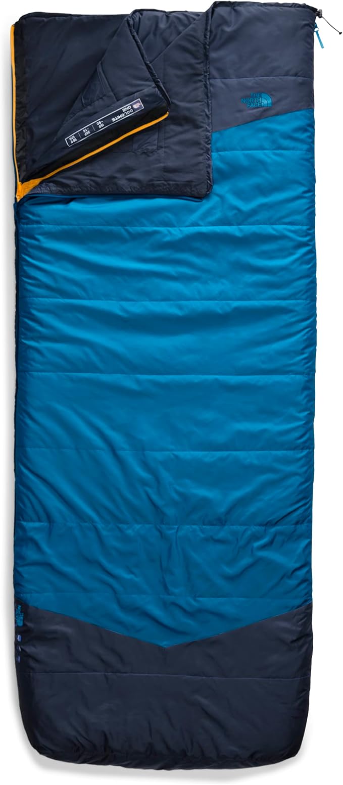 The North Face Sleeping-Bags Dolomite One 15F / -9C, 3-in-1 Insulated Sleeping Bag - Water Repellent, Rectangular Shape, F...