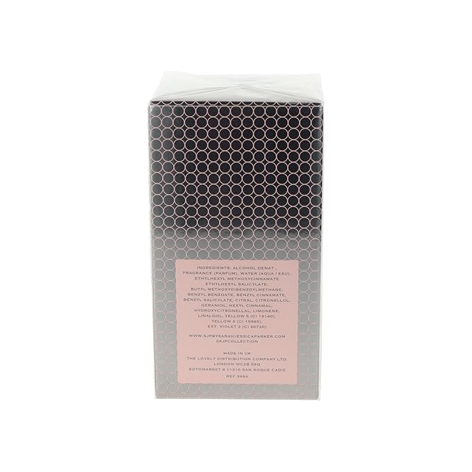 SJP Born Lovely Lush, Sweet, Elegant Amber Floral Eau De Parfum Spray Fragrance for Women - Mandarin, Peony, Honeysuckle, and Freesia - Intense, Long Lasting Scent - 3.4 oz