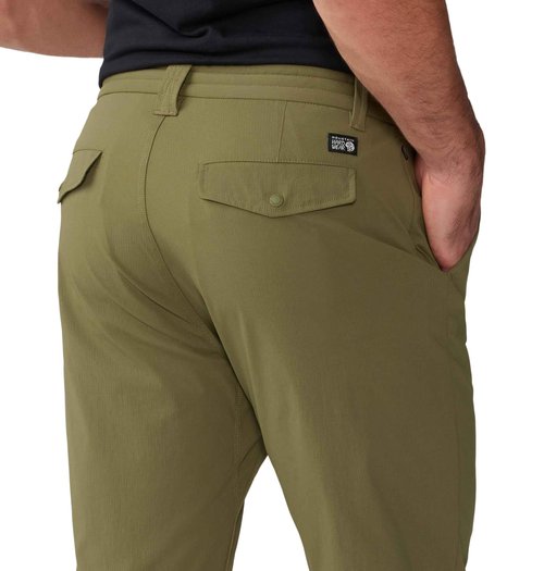 Mountain Hardwear Men's Explore Pant, Combat Green, 31 x 30