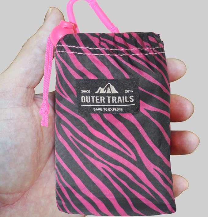 Outer Trails Pocket Picnic Blanket Mat - Waterproof, Puncture Resistant, Compact, Ultra Lightweight, Compact & Soft - Picn...