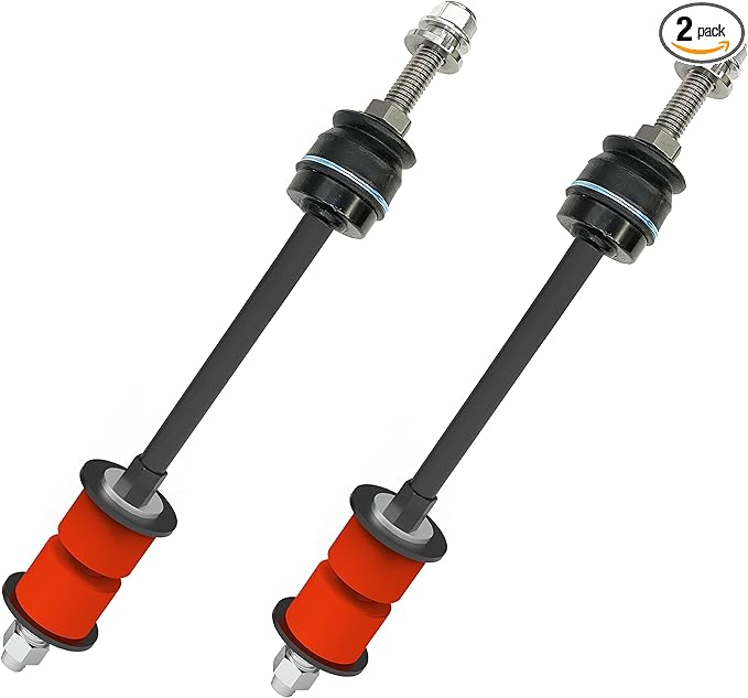 PAIR Front Sway Bar 3" Lift Extended Link Kit 4WD FITS Select Models Avalanche, Silverado, Tahoe, Sierra, Ram 1500 2001-20...