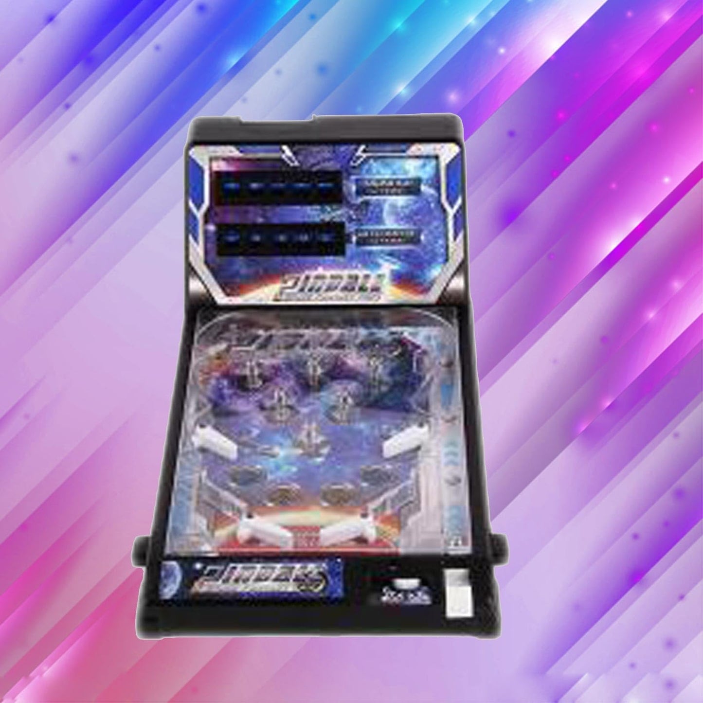 HALFS Electronic Tabletop Classic Pinball Toy Arcade Pinball Toy Electronic Arcade Toys Children with Digital Scoreboard for Family Activities Parent Child Interactive