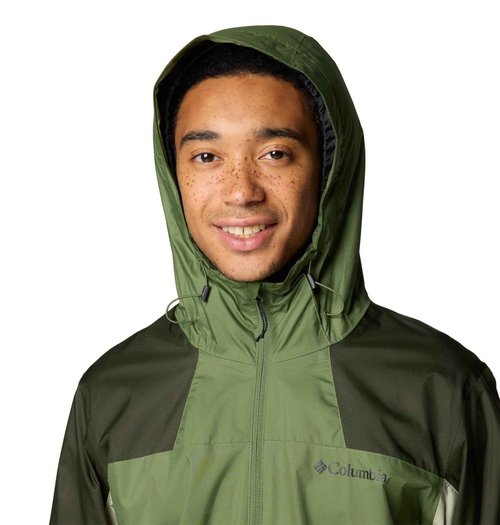 Columbia Men's Inner Limits III Jacket, Canteen/Greenscape/Safari, Small