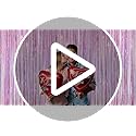 Melsan 2 Pack 3.2 ft x 8.2 ft Tinsel Foil Fringe Curtains Backdrop, Sparkle Metallic Foil Curtains for Party Photo Booth P...
