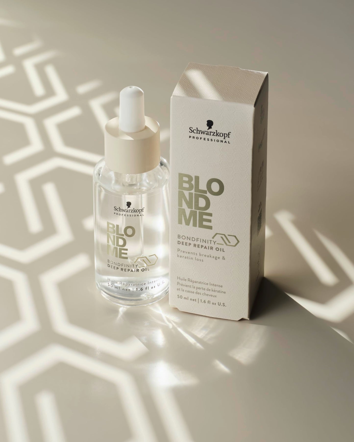 BlondMe Bondfinity Deep Repair Oil for Blonde Hair | Reduces Frizz | Heat Protection | Prevents Breakage |For Blonde, Lightened,