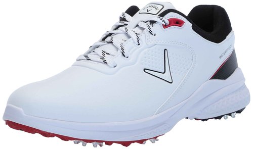Callaway Men's Solana TRX v3 Golf Shoe, 9 D, White/Black
