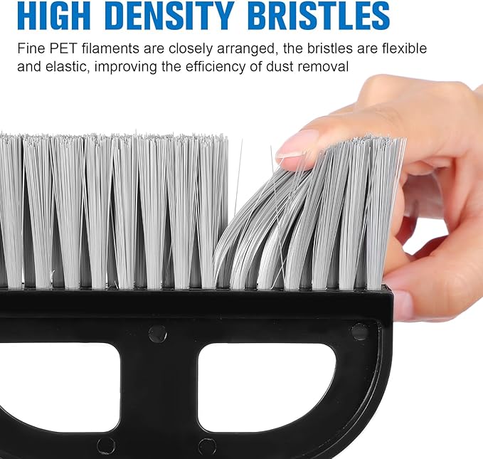 Mini Desktop Sweep Cleaning Brush - Small Broom and Dustpan Set for Keyboard Crumbs, Craft Mess, Countertop Cleaning