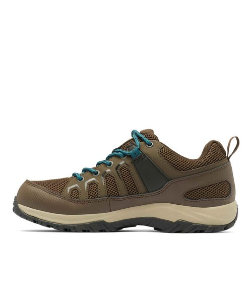 Columbia Mens Granite Trail Waterproof Hiking Shoe, Cordovan/Night Wave, 7.5