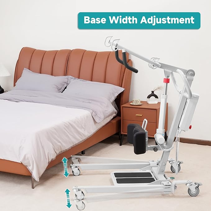 ELENKER Electric Patient Lift, Stand Up Patient Lift -Sit to Stand, Safely Sit, Stand or Transfer with Ease