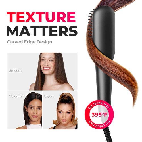 TYMO Ring + Porta MINI Straightening Brush