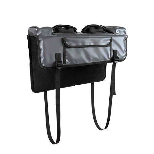 BZWKQA Tailgate Pad for Mountain Bike - Holds 2 Bikes, Truck Bed Bike Rack Pad with Tool Pockets, Universal Fit for Most Pickups