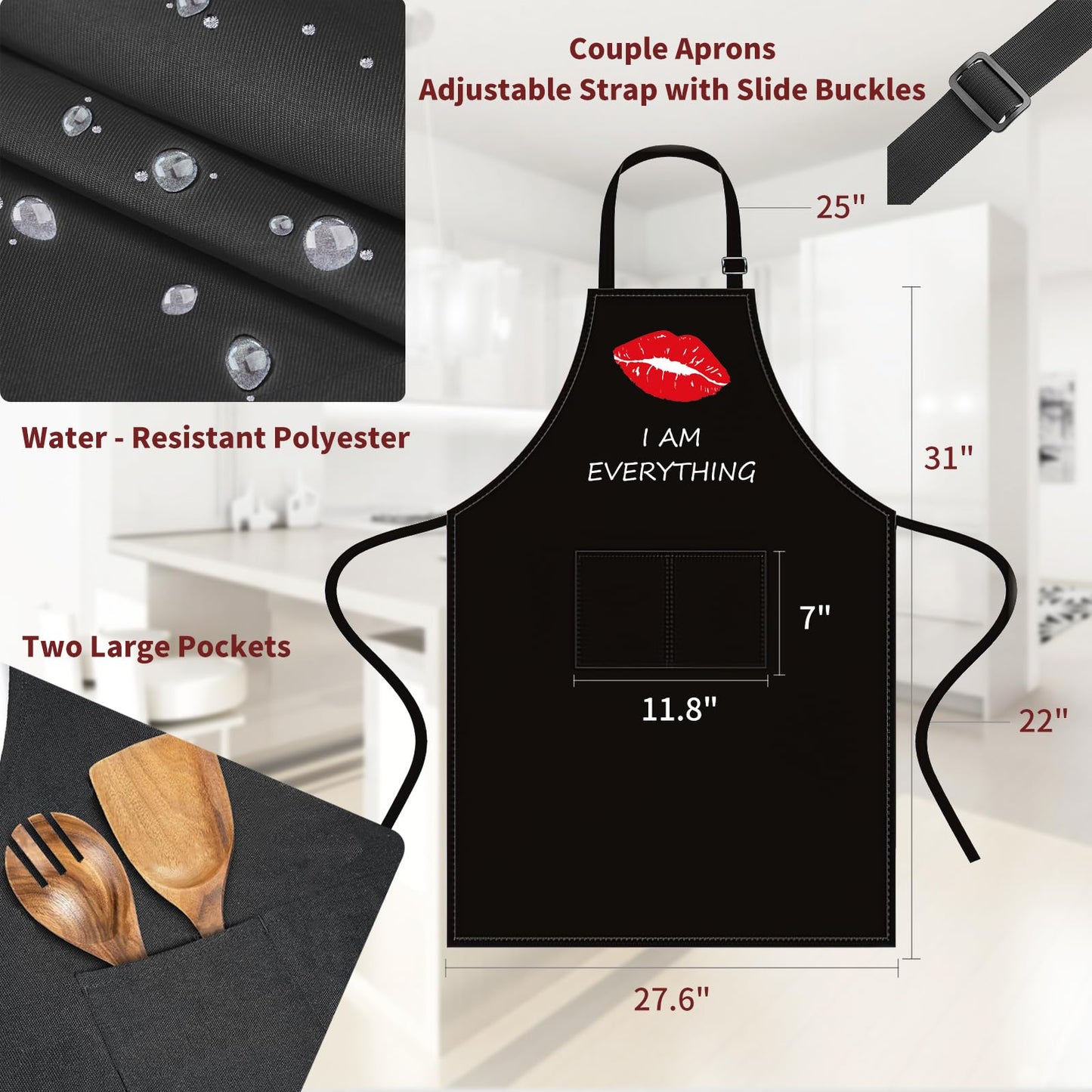 EST 2025 Mr and Mrs Gifts Valentine Wedding Gifts for Couples 2025 Ceramic Cups and Aprons Engagement Party Gift for Couples