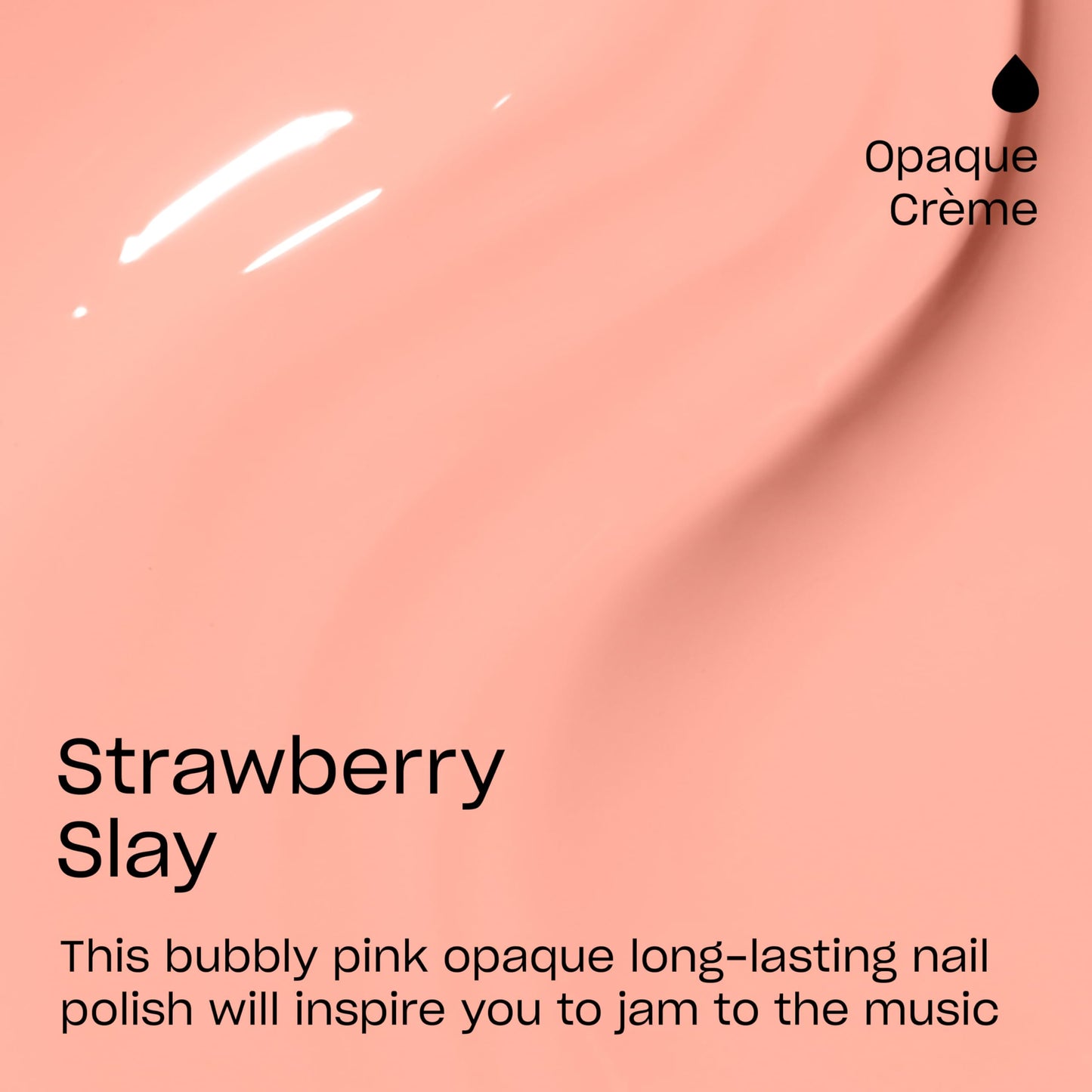 OPI Infinite Shine Strawberry Slay | Opaque Soft Pink Long Wear Gel Like Crme Nail Polish | Make 'Em Jelly! Collection | Summer