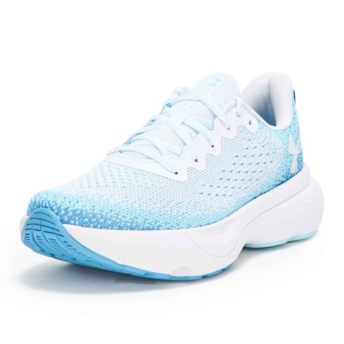 Under Armour Women's Infinite, (105) White/Ether Blue/White, 8, US